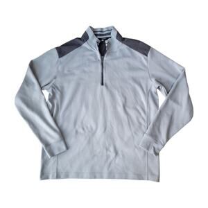 Nike Golf Men's 1/4 Zip Pullover Gray Large